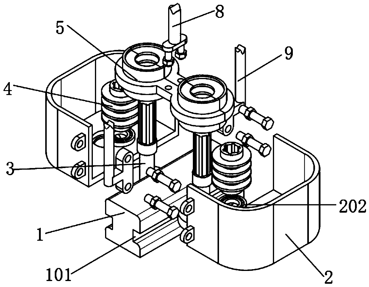 Wet-type braking system of urban rail vehicle