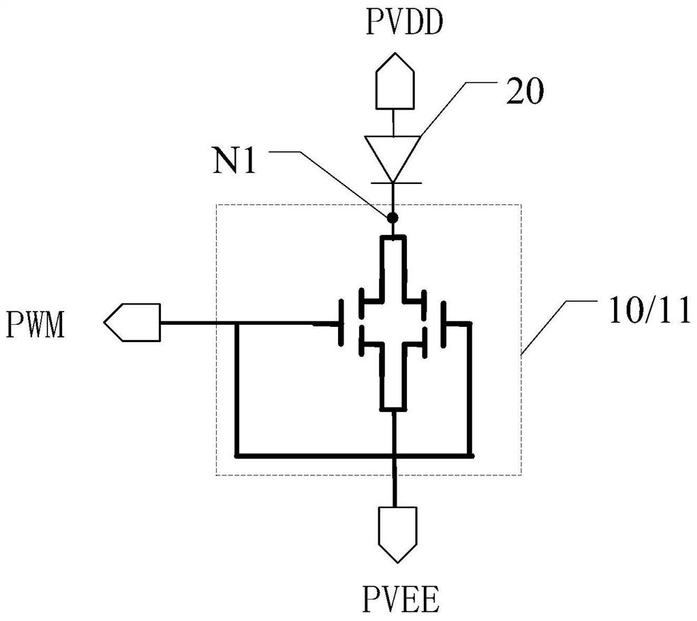 Driving circuit, display panel and display module