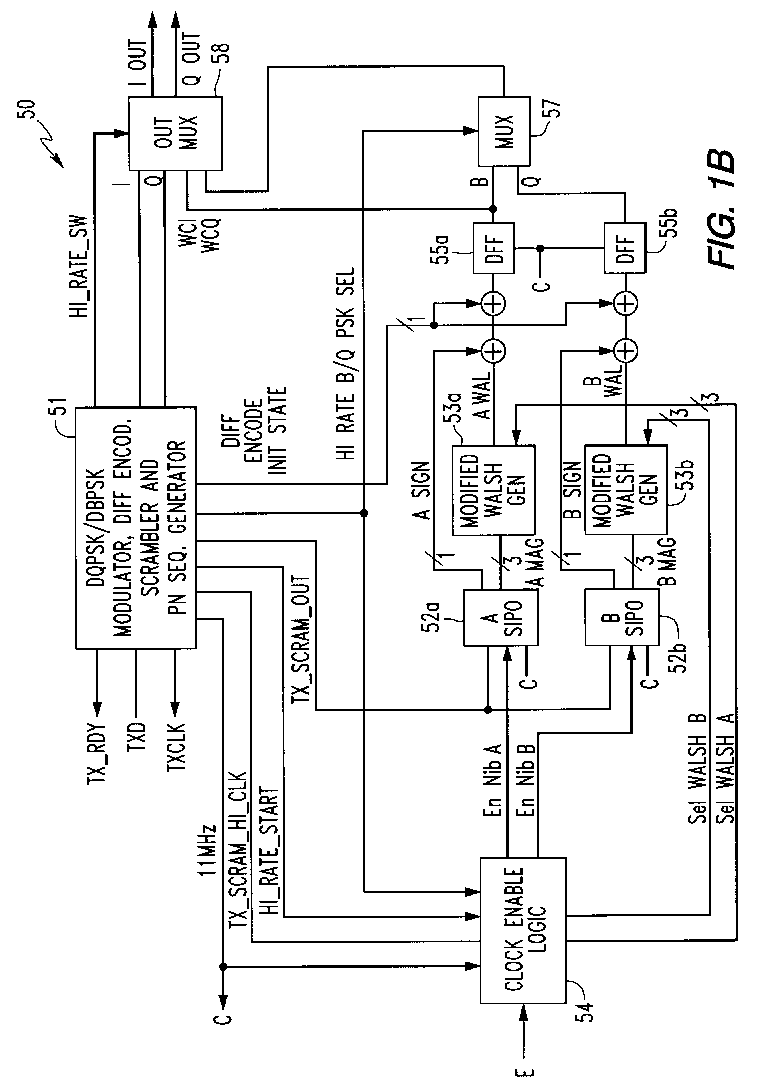 Wireless local area network spread spectrum transceiver with multipath mitigation