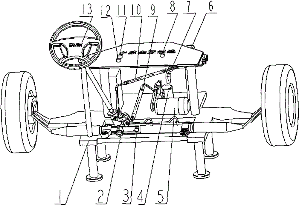 Pressure detection device of power steering system