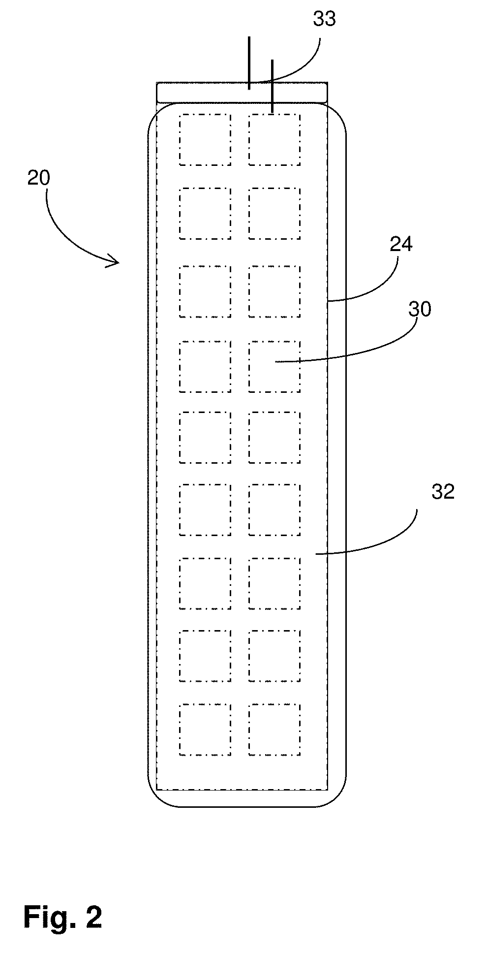 Cathode formulation for survivor locator light