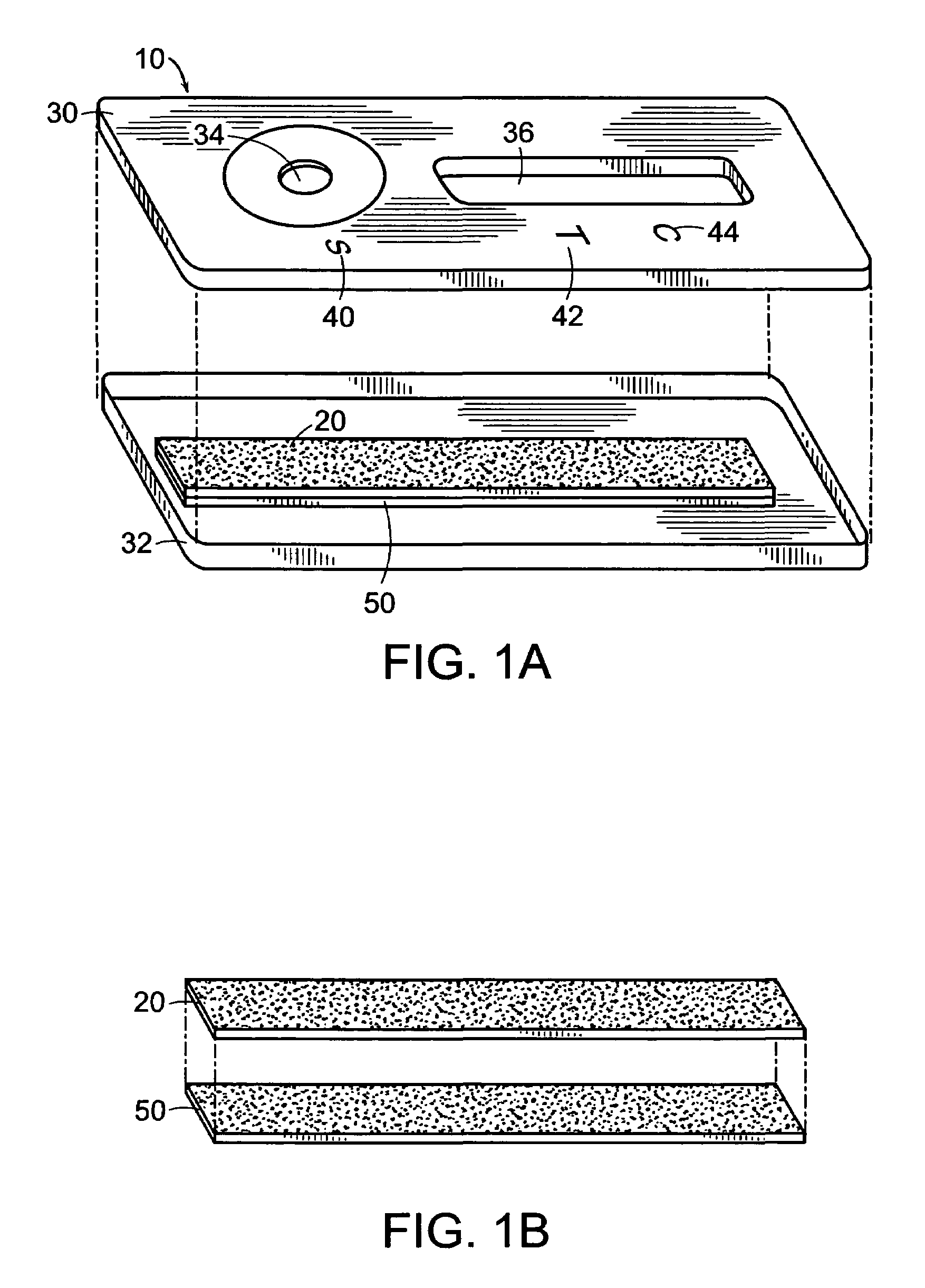 Lateral flow format, materials and methods