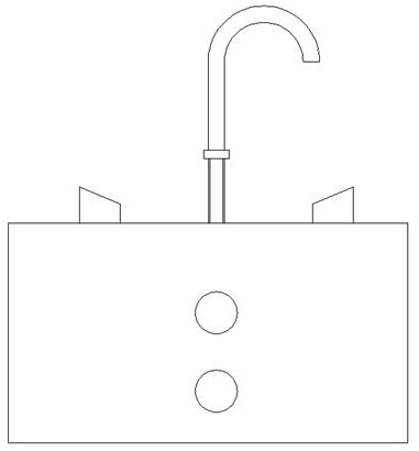 A natural gas stove for preventing dry burning