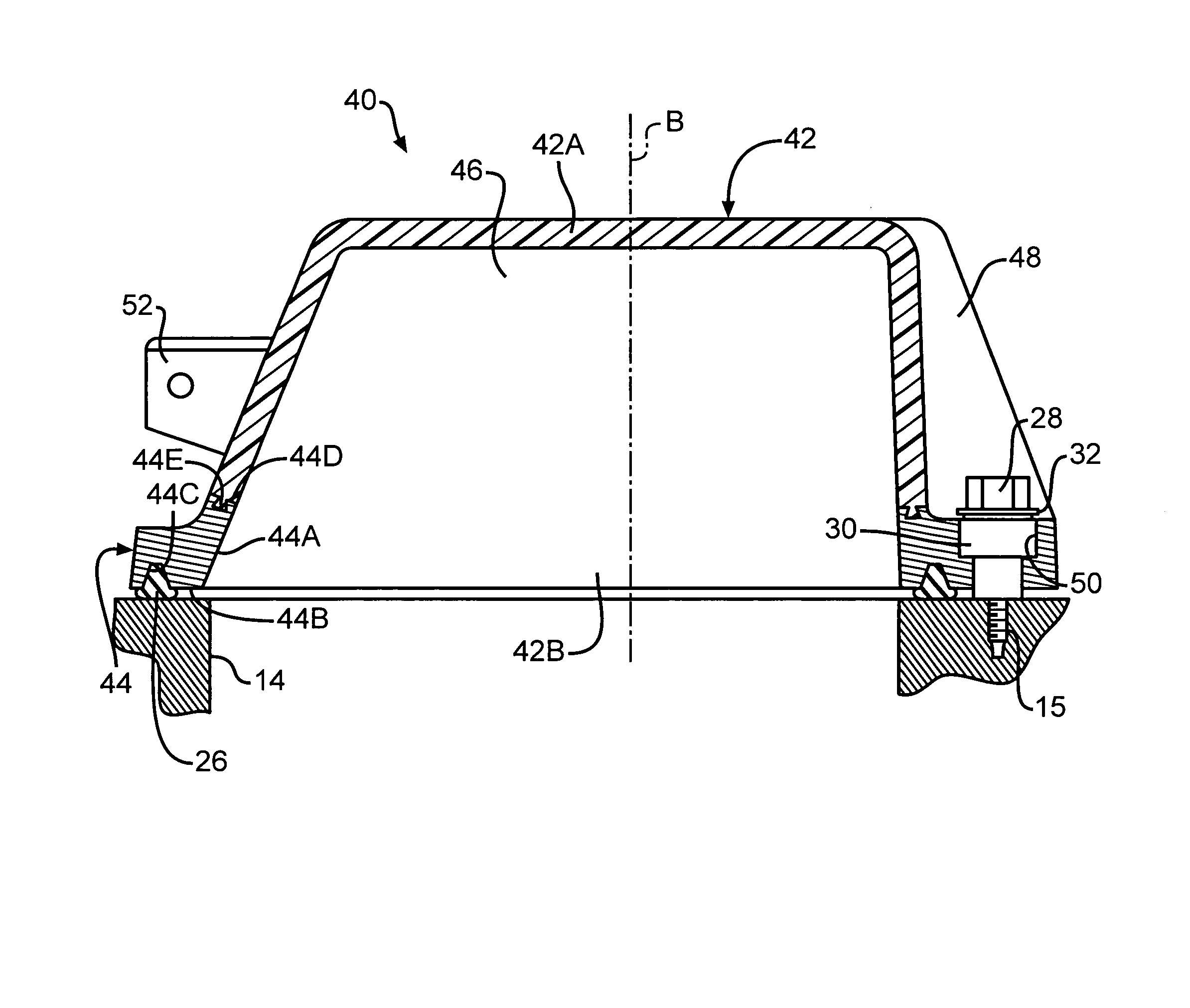 Valve cover assembly for a vehicle engine and method for producing same