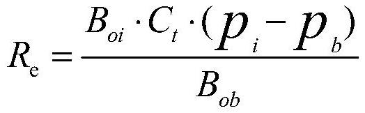 A shale oil horizontal well single well controlled geological reserve prediction method