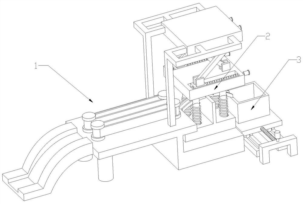 An integrated mechanism for plastic pipe interception and transfer