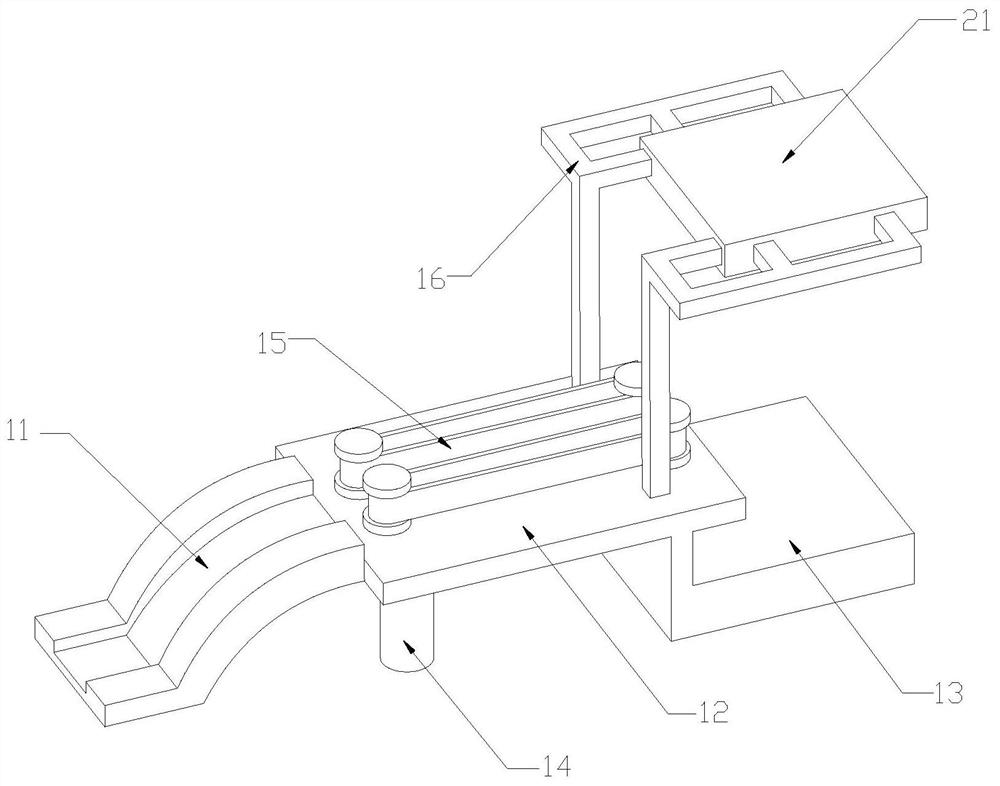 An integrated mechanism for plastic pipe interception and transfer