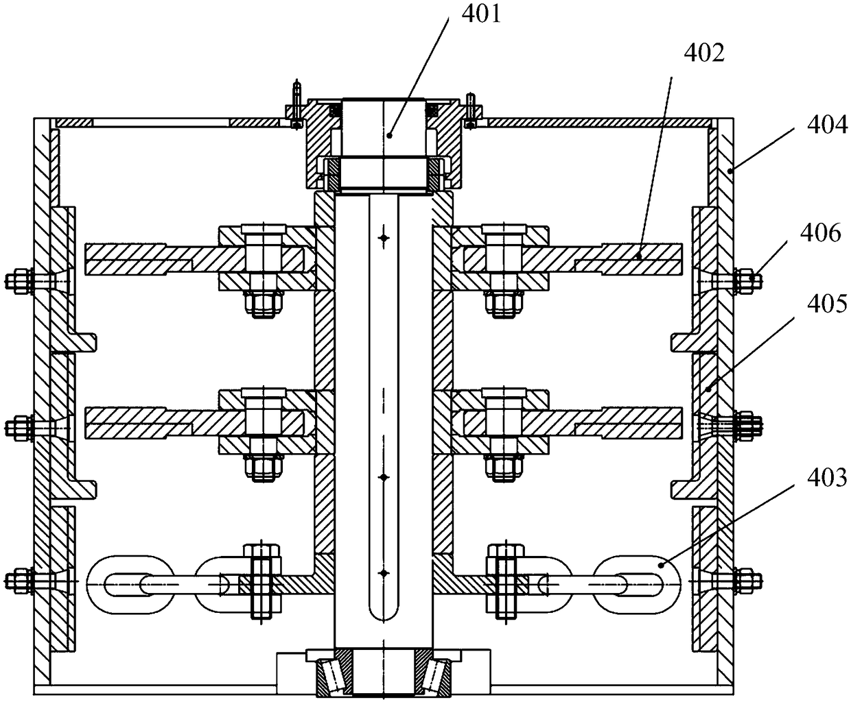 Waste lithium battery graded-crushing equipment and process