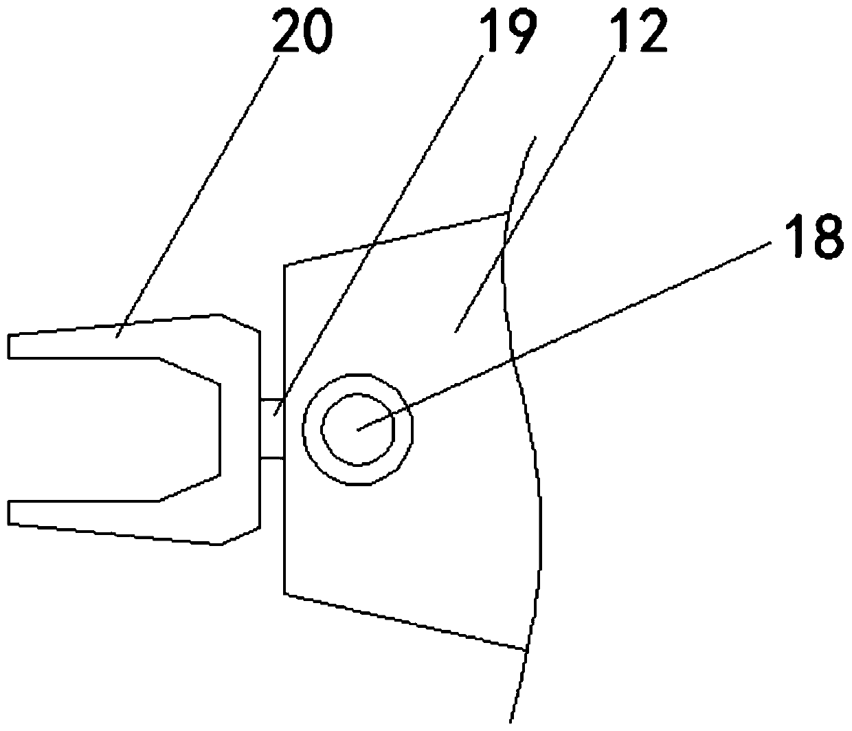 Marble cutting machine capable of preventing dust from flying