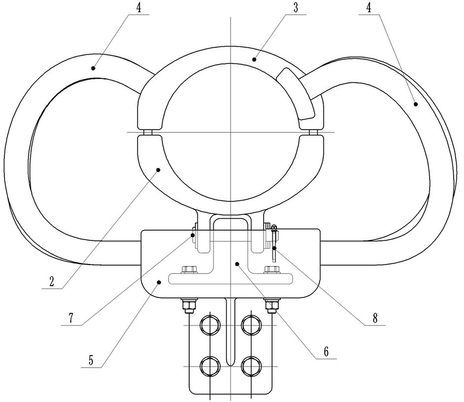 Tube bus T-connection fittings