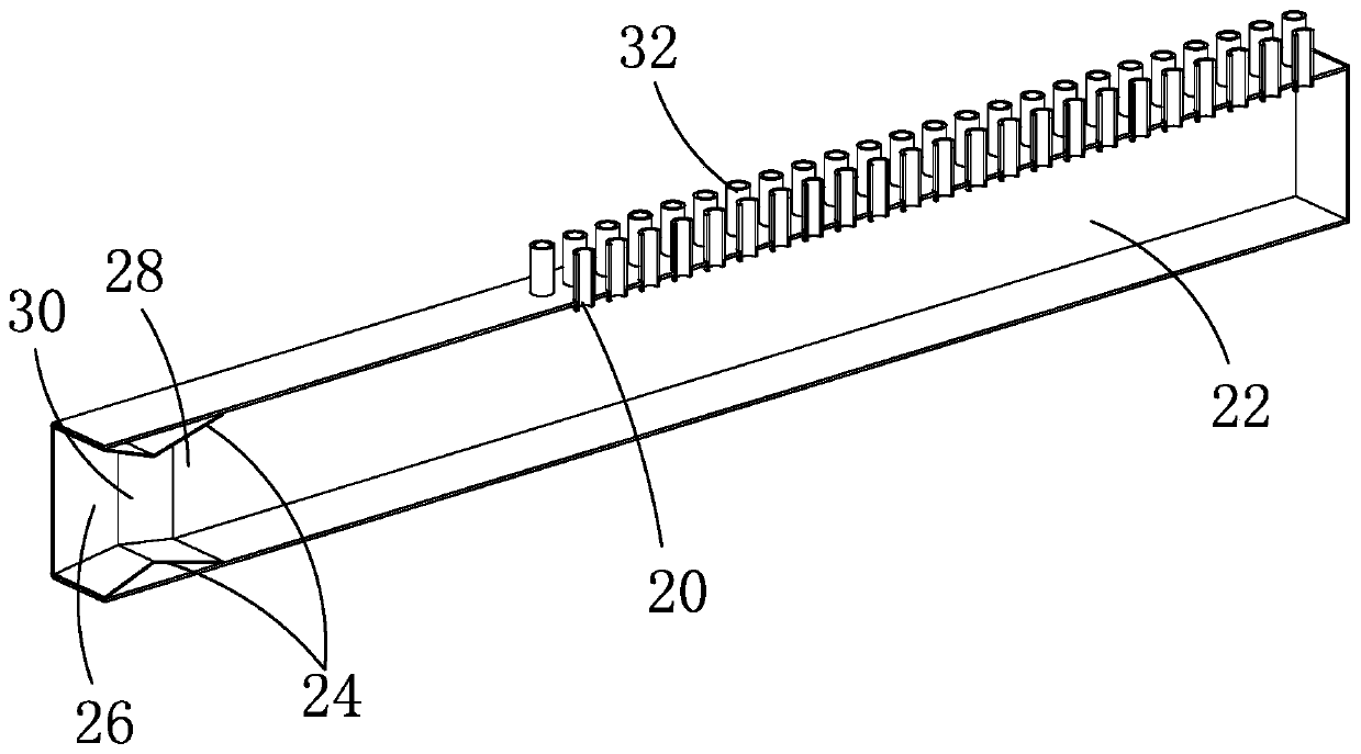 Venturi combustor structure