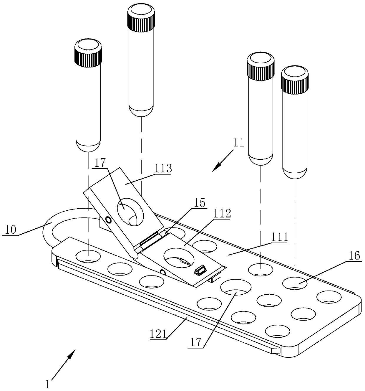 Medical dressing bracket