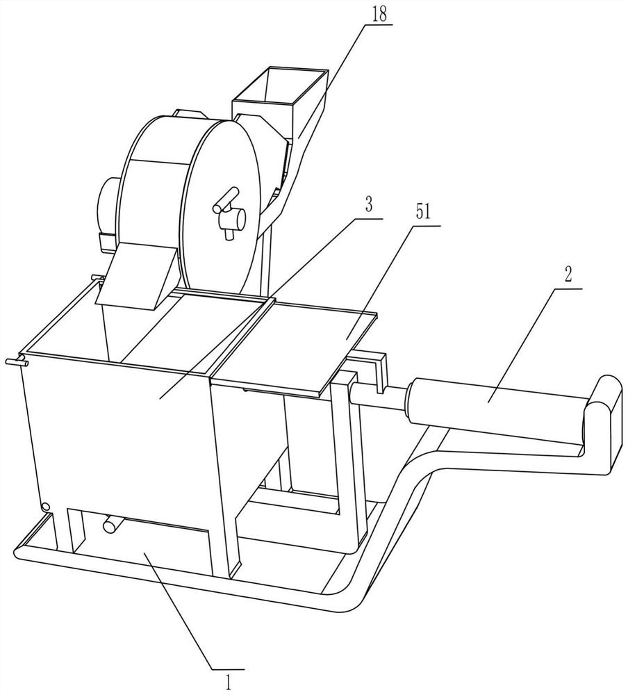 Compression treatment device for metal waste