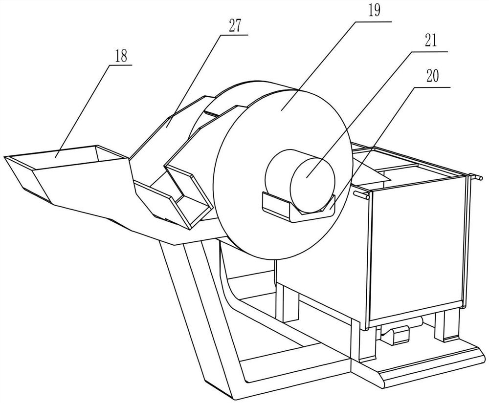 Compression treatment device for metal waste