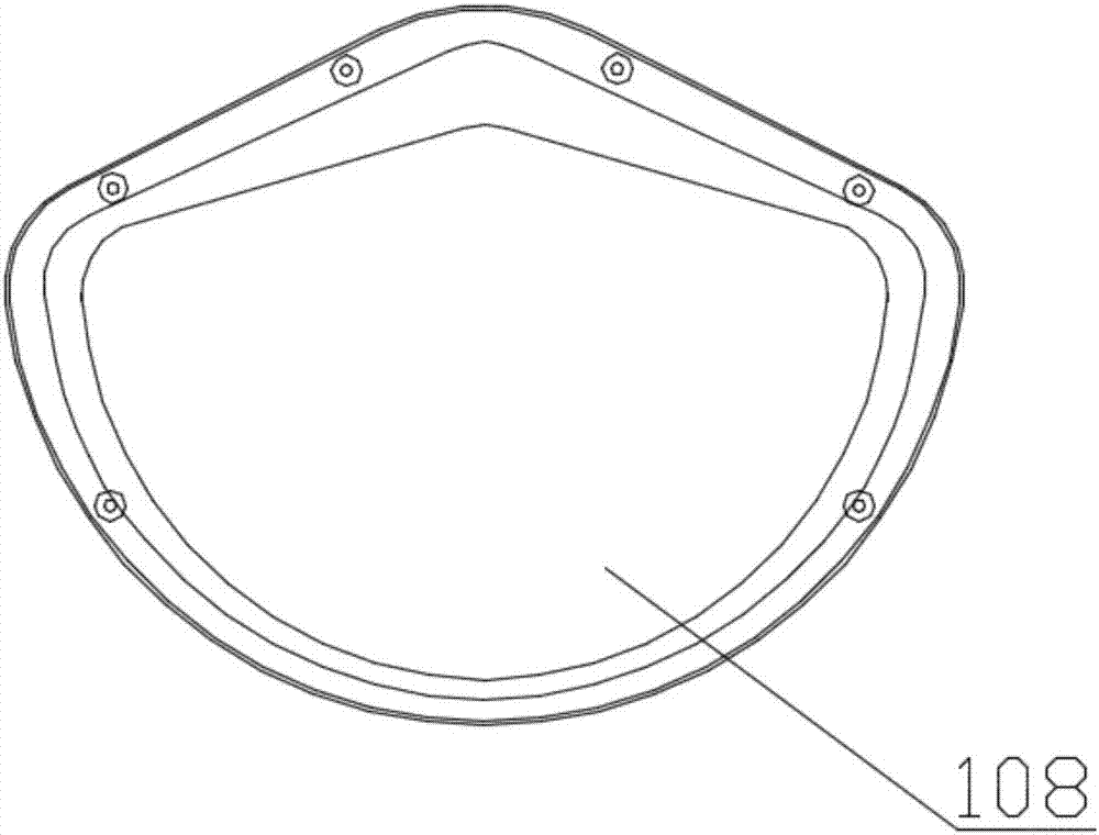 Abrasive band magnetorheological double curvature controllable composite finishing tool