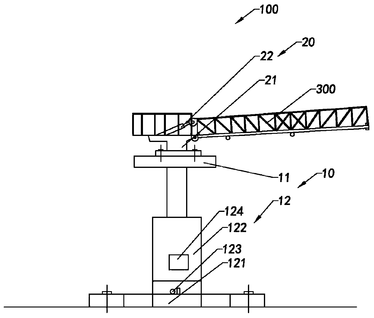 Marine platform boarding and berthing device with hydraulic base