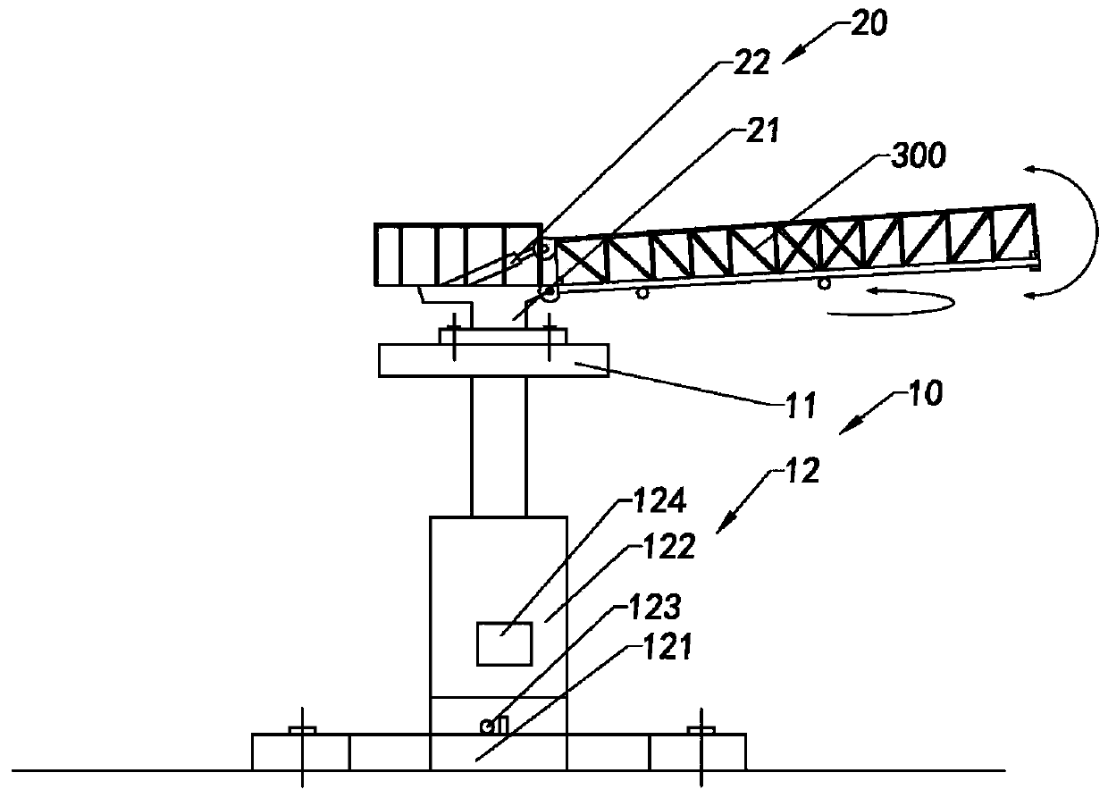 Marine platform boarding and berthing device with hydraulic base