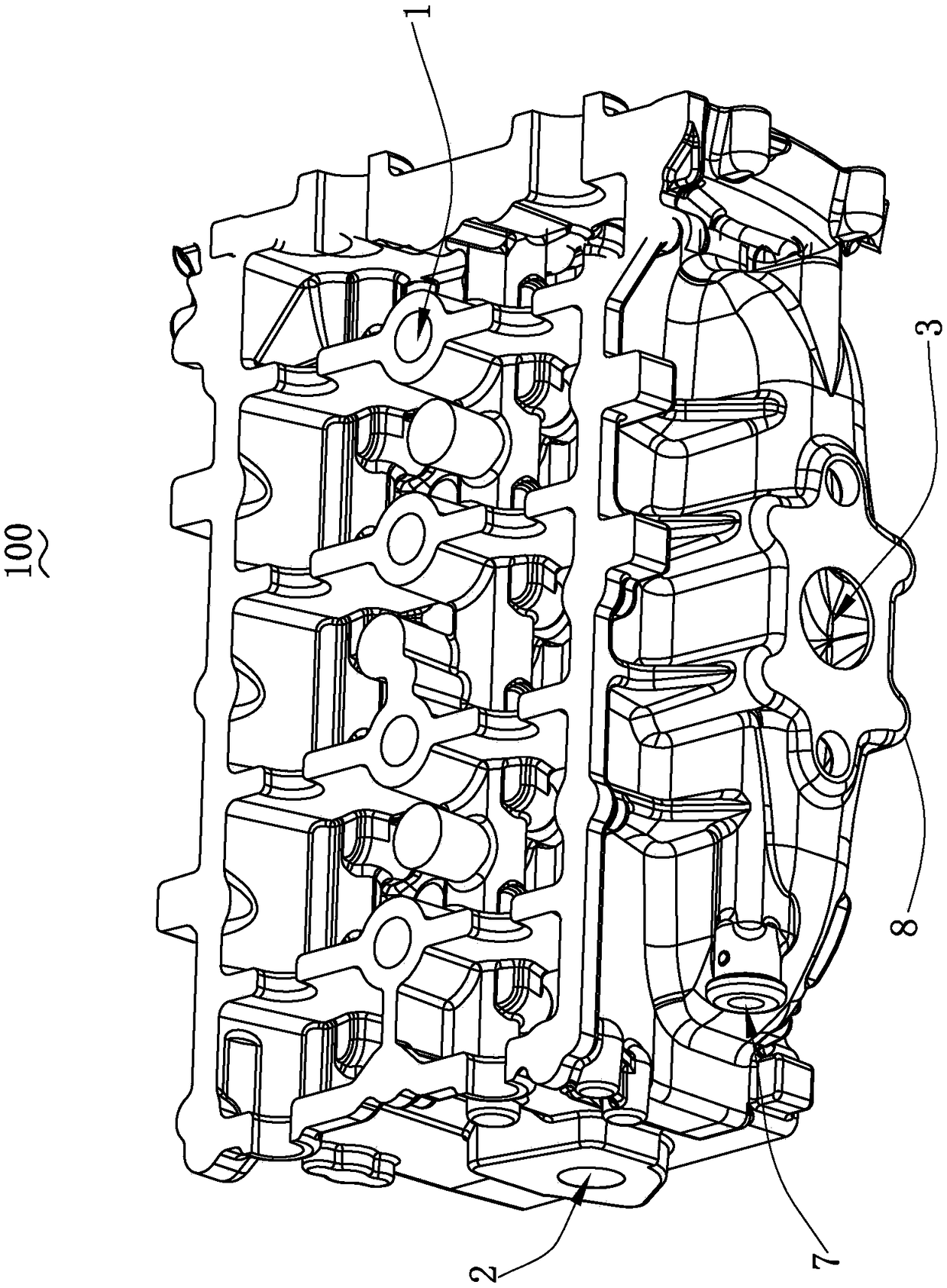 Engine cylinder head