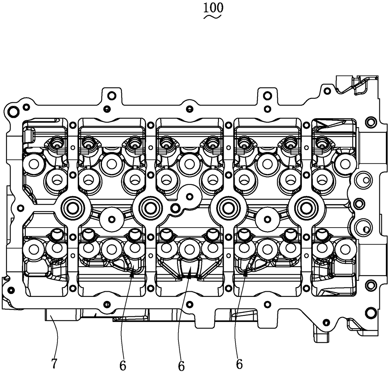 Engine cylinder head