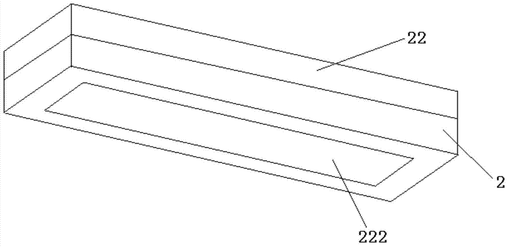 Sliding trolley and method for transporting super-heavy members