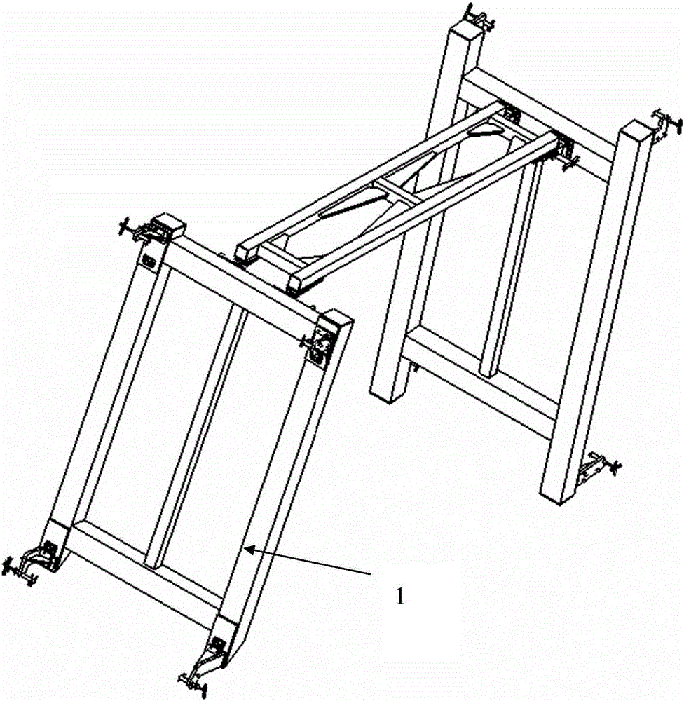 Finishing device and finishing method for aircraft ear-type door hinge hole