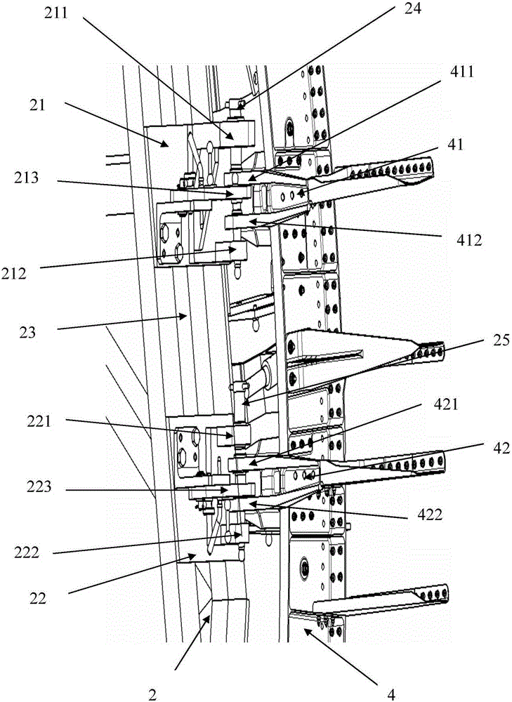 Finishing device and finishing method for aircraft ear-type door hinge hole