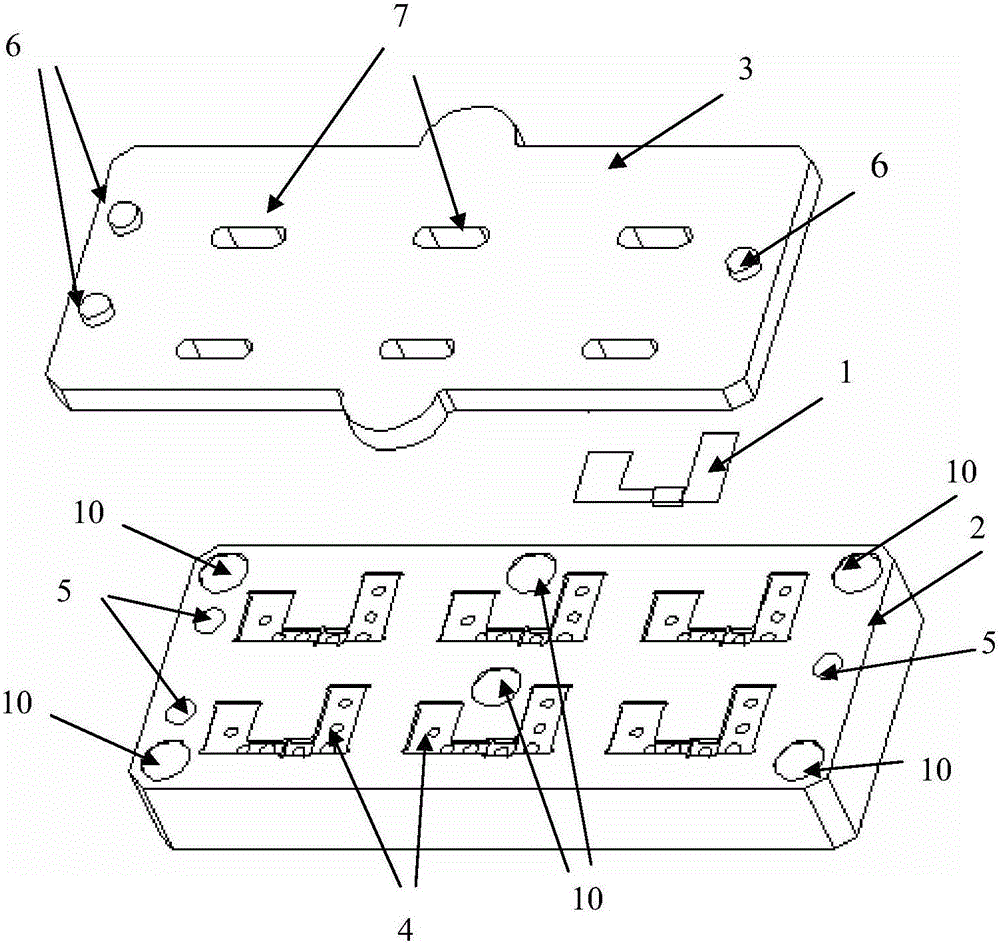 Welding locating device for safety protection components of lithium ion battery