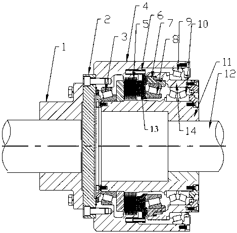 Torque transmission control device and using method thereof