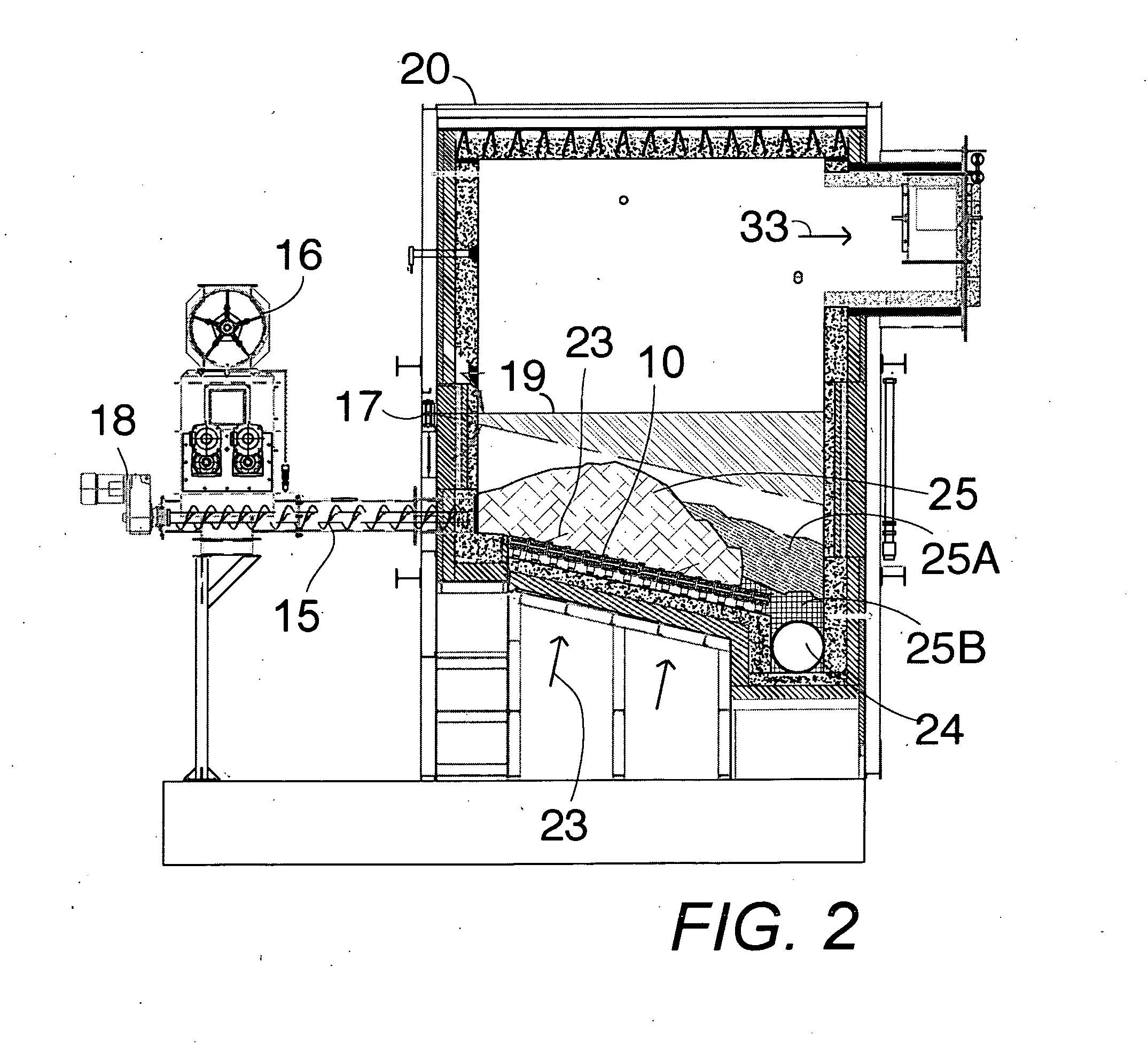 Grate clearing and ash removal system for gasification furnace