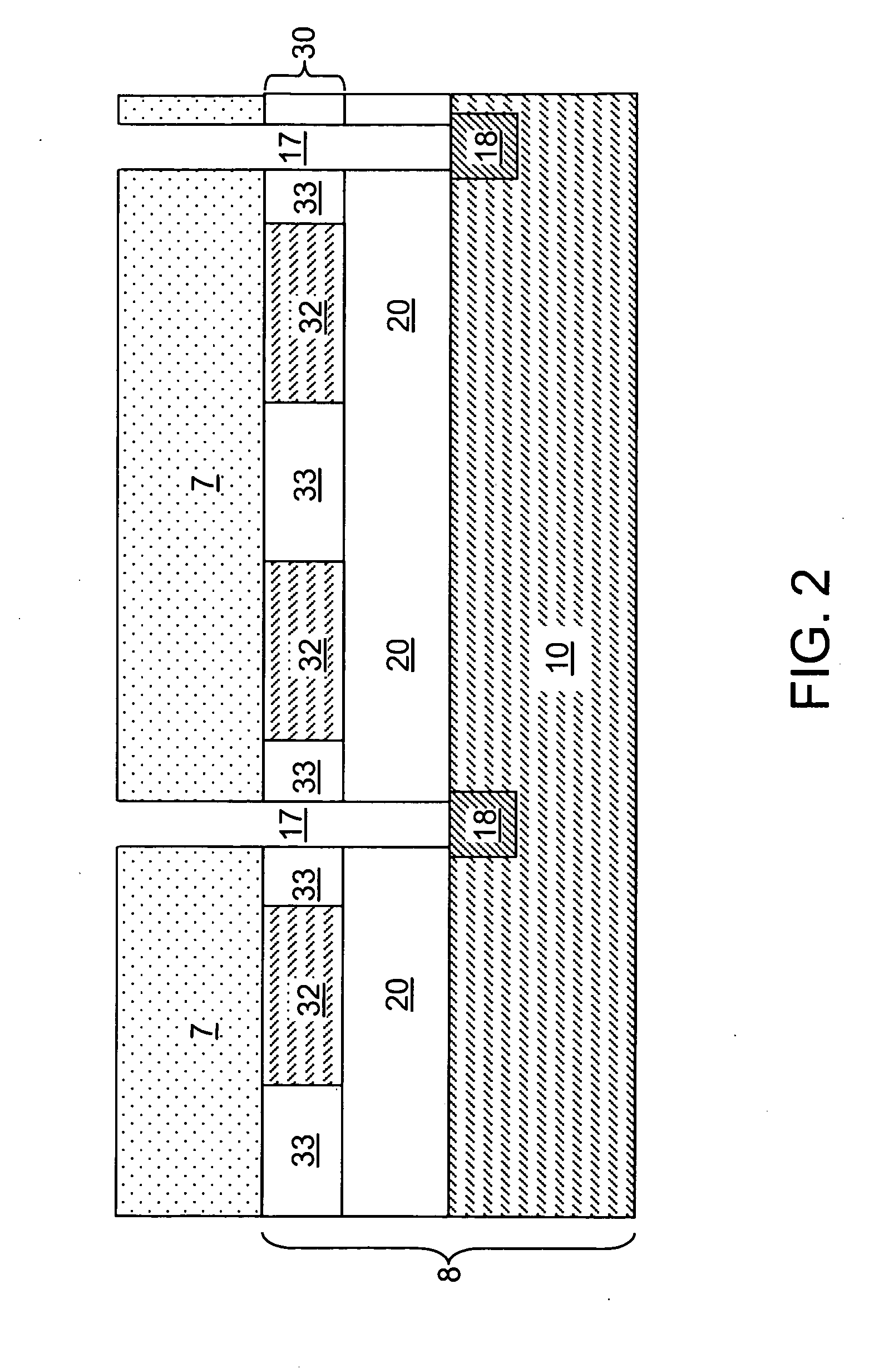 Soi radio frequency switch for reducing high frequency harmonics