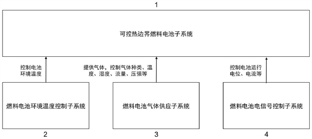 Fuel cell cold start rapid test system