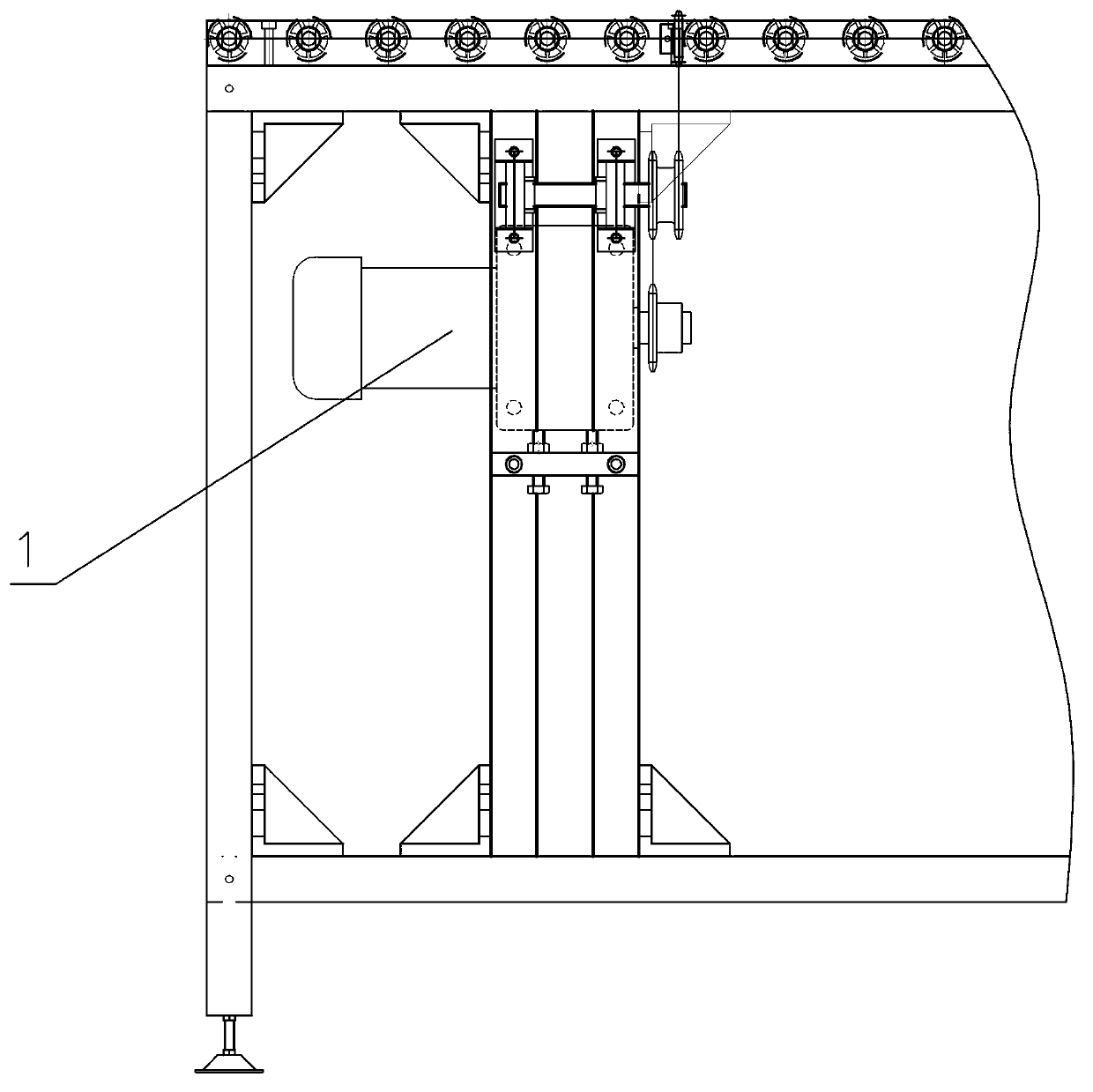 Sucker type rotary table