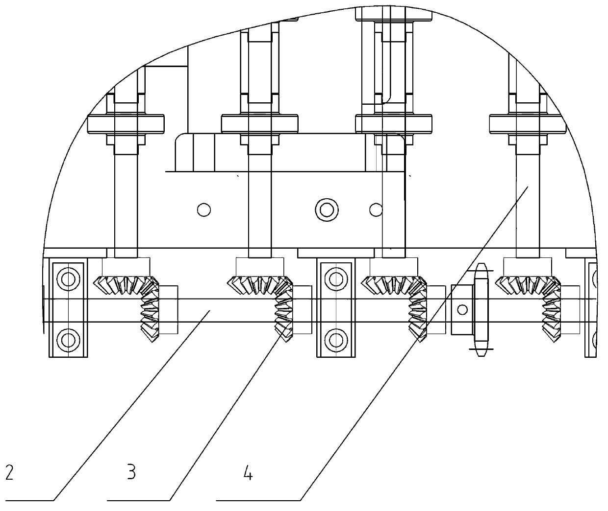 Sucker type rotary table