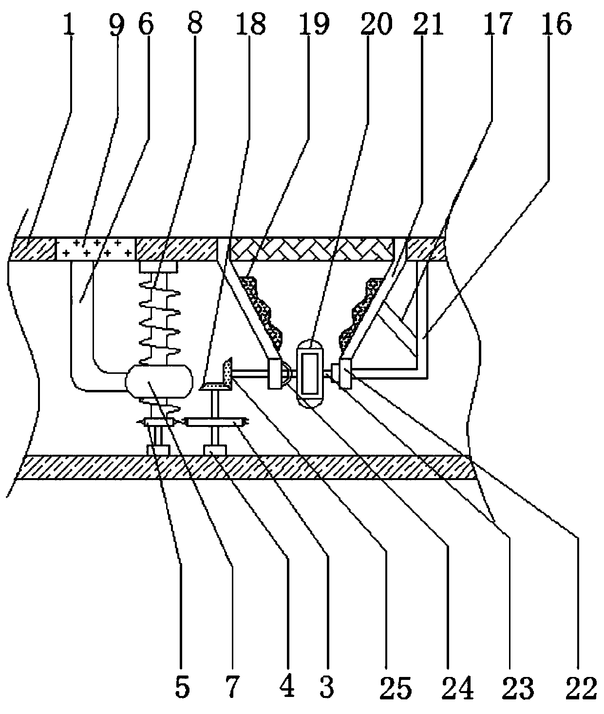 Overwater aircraft landing auxiliary device