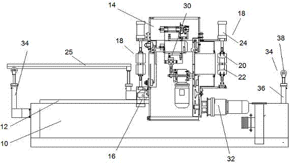 Spiral pipe cutting machine