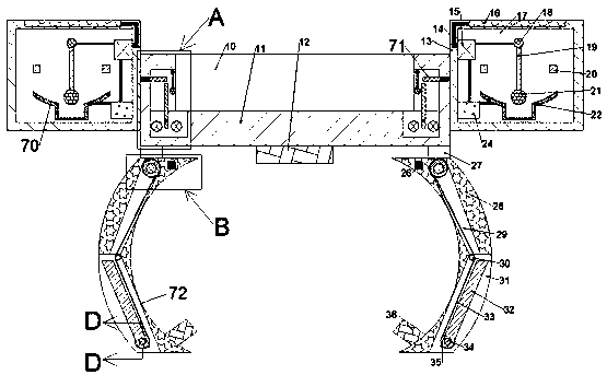 Intelligent bracelet with flat adaptive mode