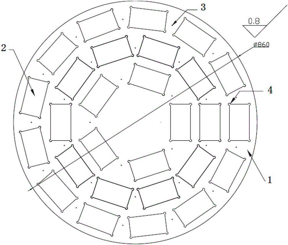 Novel polishing fixing jig for small and medium single liquid crystal display panels