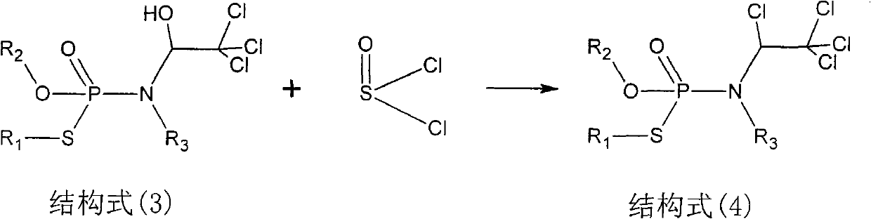 Thiophosphoramides agrochemical and preparation method