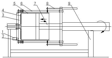 Sludge filter press