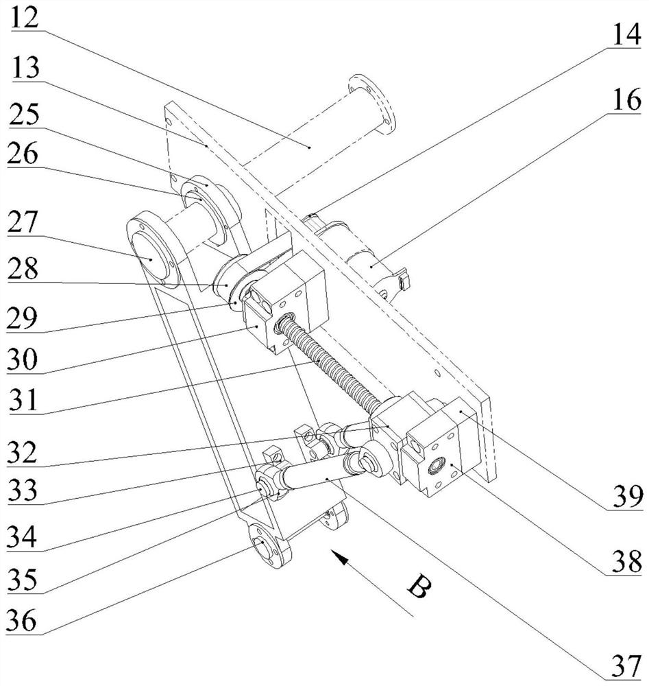 A wheeled robot leg system with shock absorption function