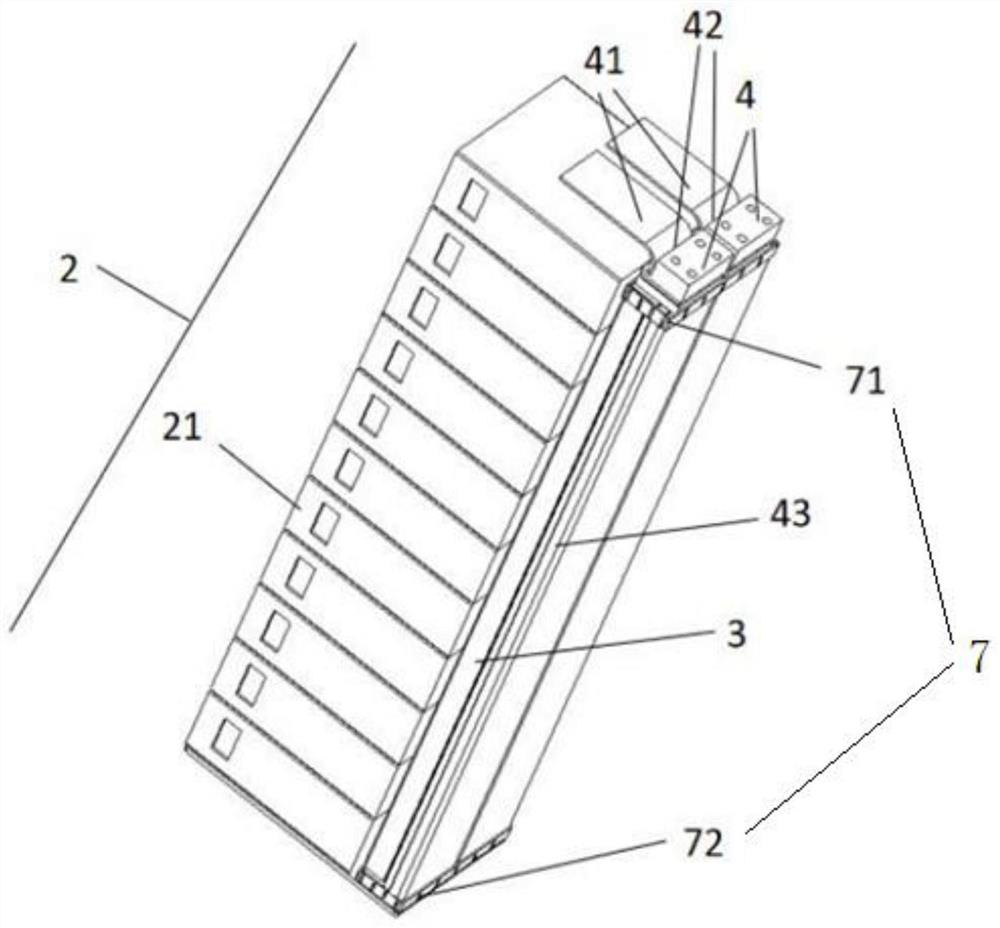 High-capacity battery and assembly method thereof