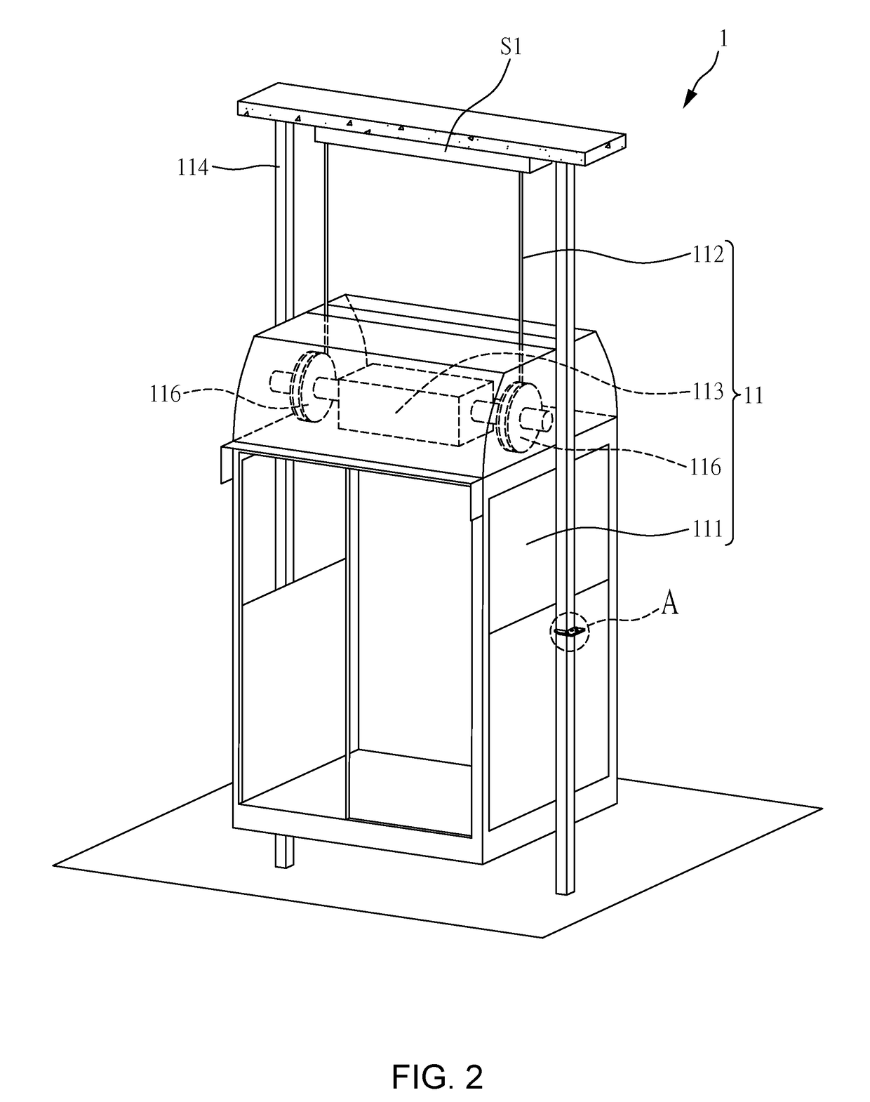 Suspension motion-resisting dynamic system and suspension active dynamic carrier module