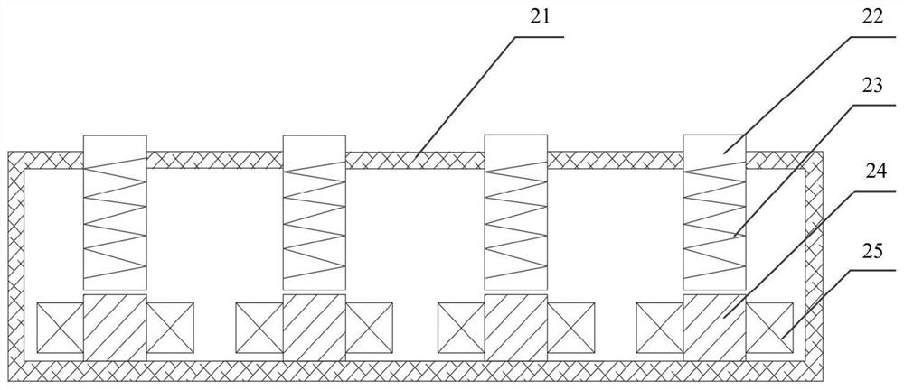 Surface microstructural array with self-transportation performance and forming method thereof