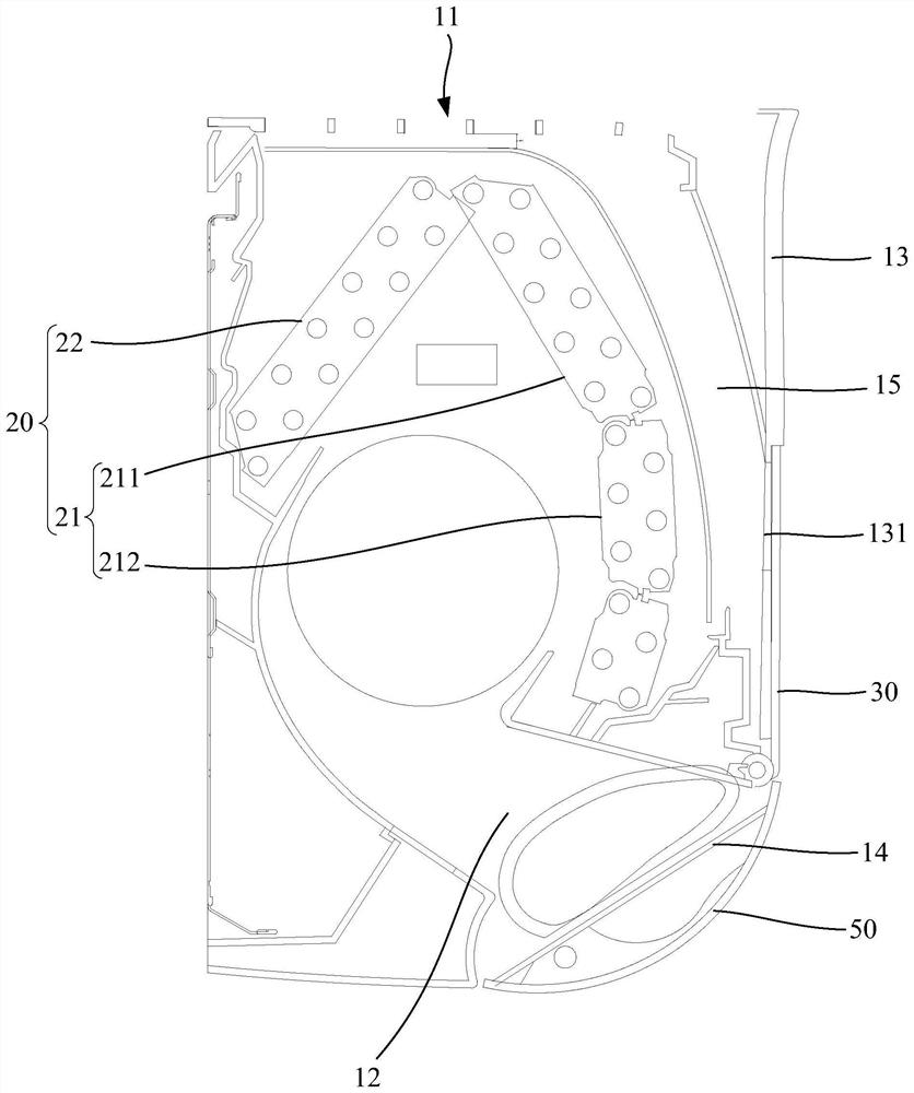 Wall-mounted air conditioner indoor unit and air conditioner