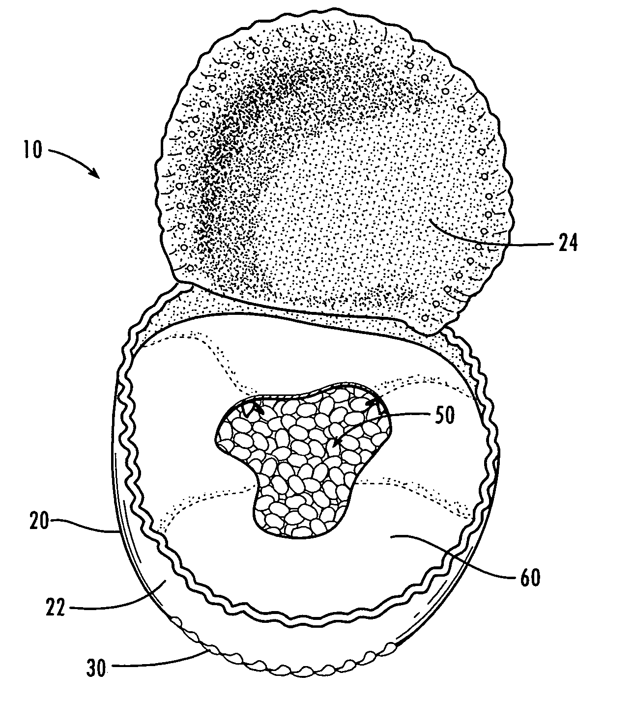 Low-impact training ball