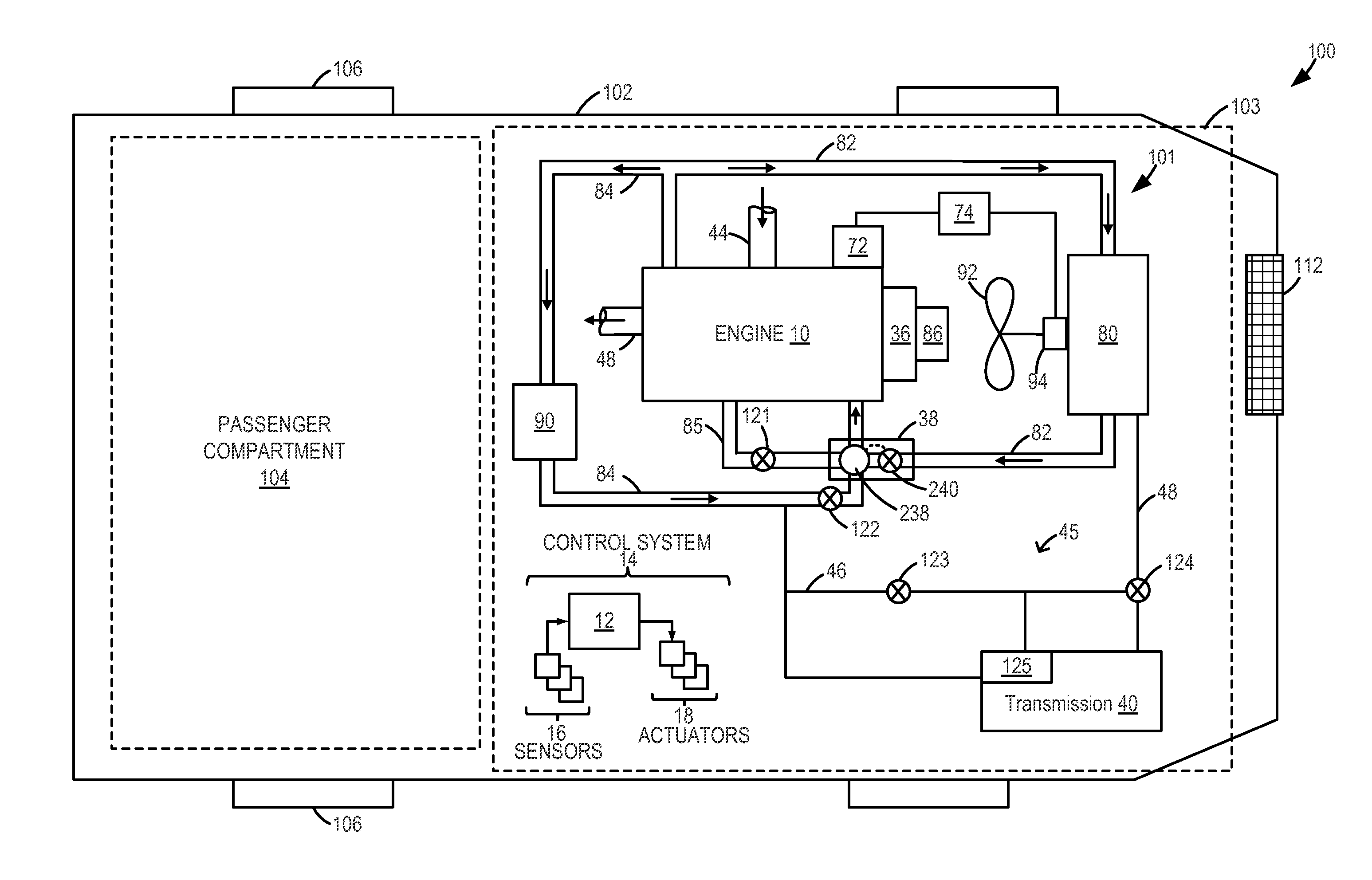 Engine cooling system control