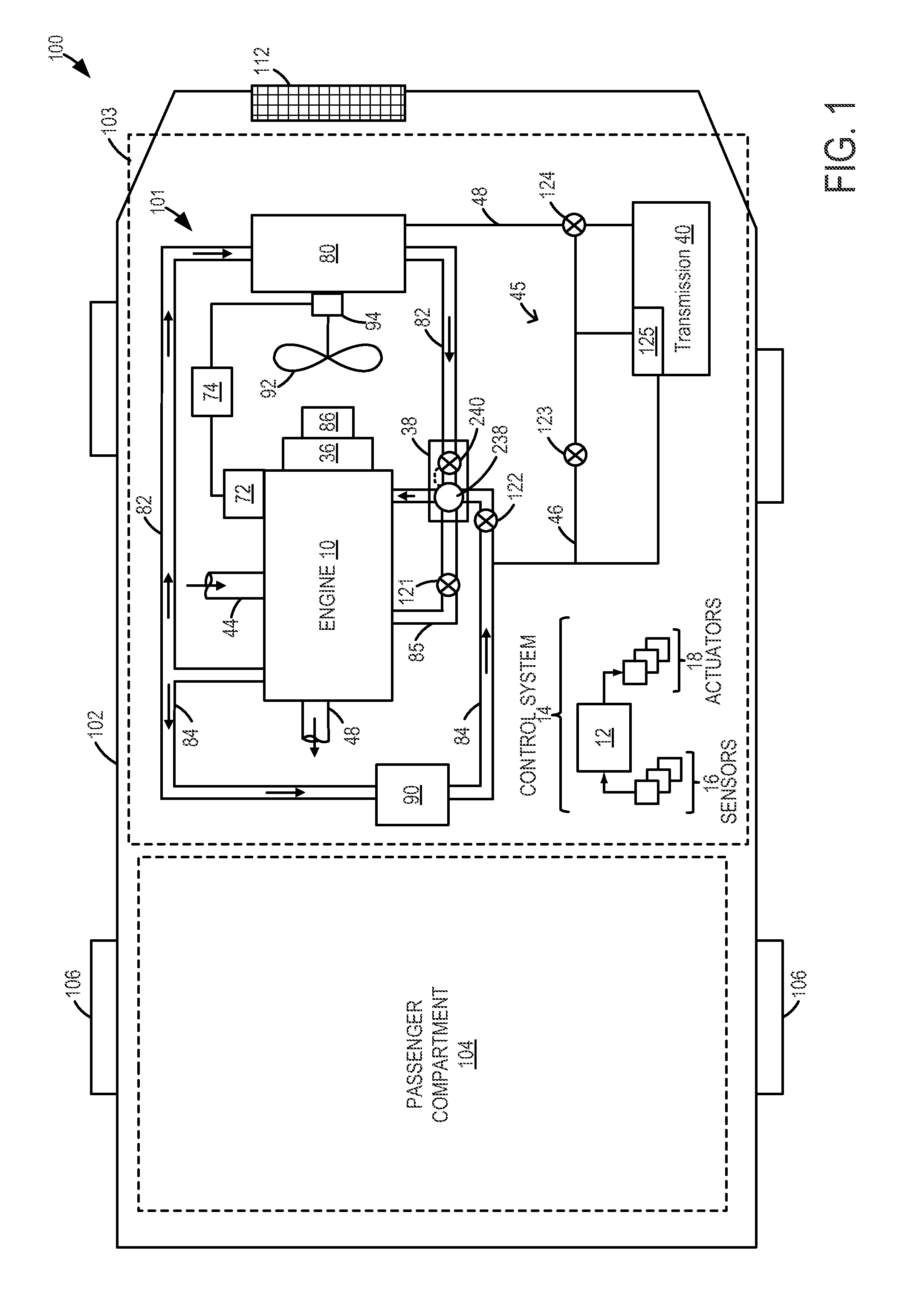 Engine cooling system control