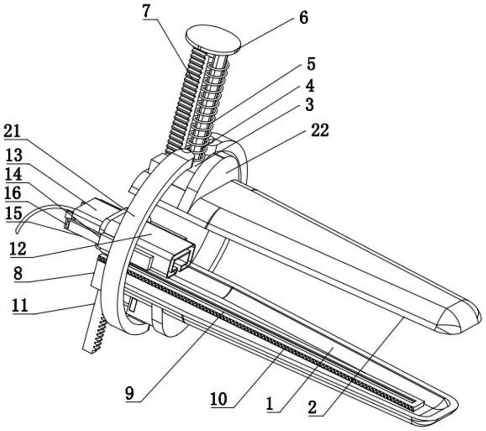 Vaginal dilator for gynecological operation