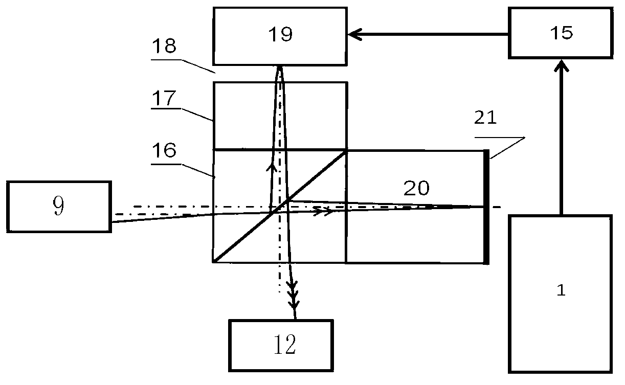 Laser radar set with high spectral resolution