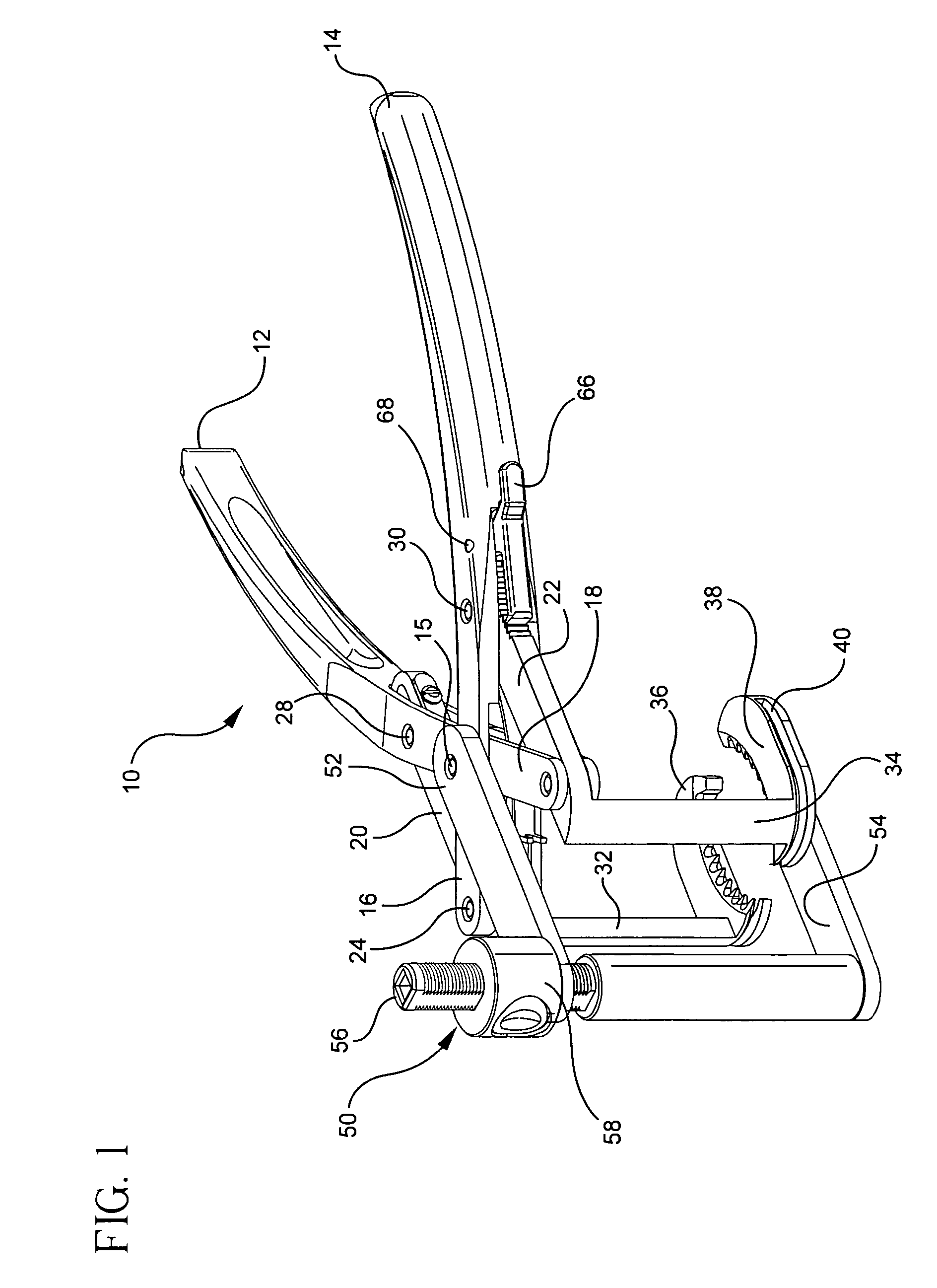 Patella resection clamp